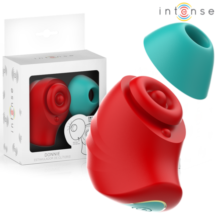 INTENSE - DONNIE CLITORAL STIMULATOR RED/GREEN - sexbliss - Foto 1