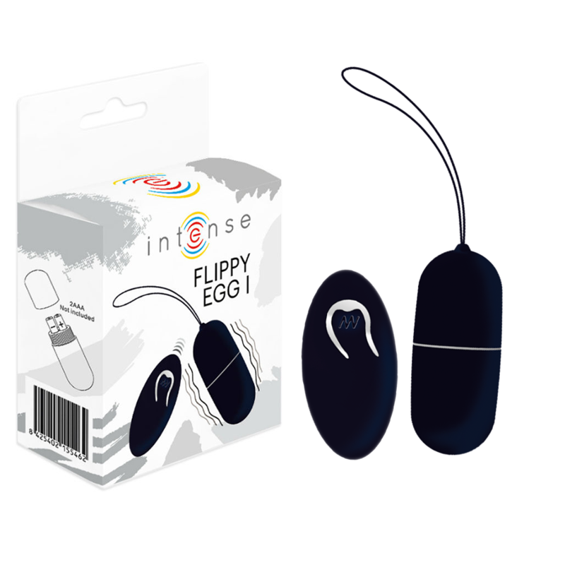 INTENSE - FLIPPY I VIBRATING EGG WITH REMOTE CONTROL BLACK - Foto 1 INTENSE - FLIPPY I VIBRATING EGG WITH REMOTE CONTROL BLACK - sexbliss - Foto 1
