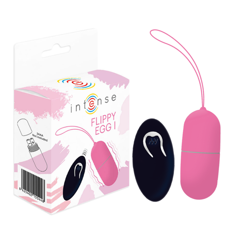 INTENSE - FLIPPY I VIBRATING EGG WITH REMOTE CONTROL PINK - Foto 1 INTENSE - FLIPPY I VIBRATING EGG WITH REMOTE CONTROL PINK - sexbliss - Foto 1