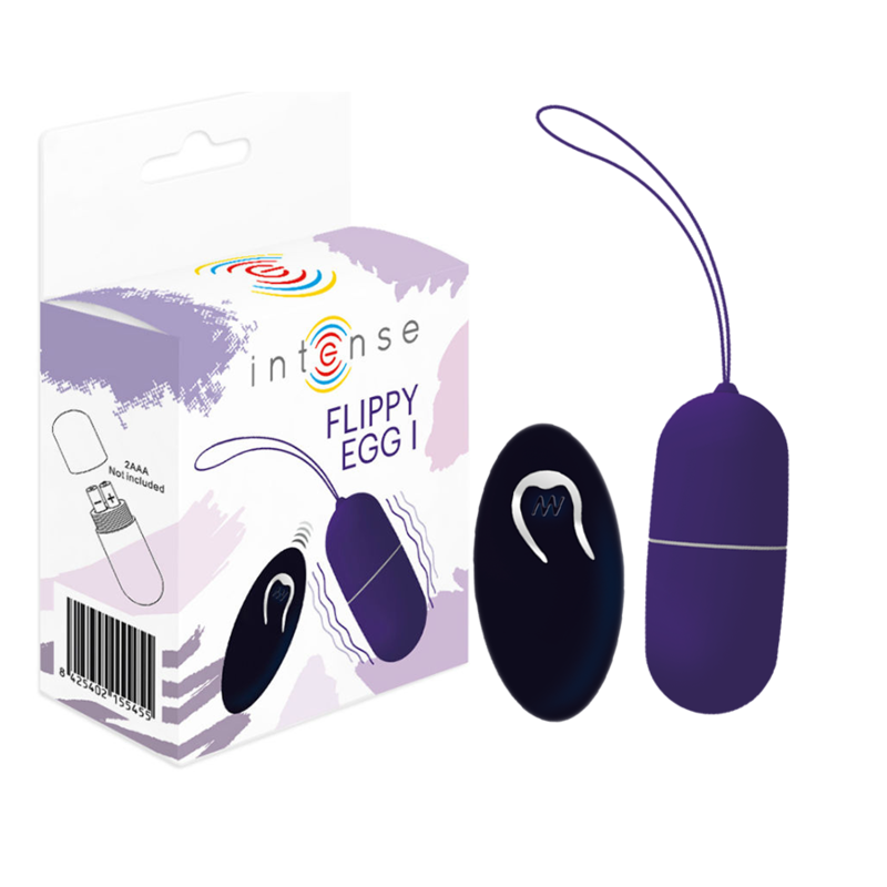 INTENSE - FLIPPY I VIBRATING EGG WITH REMOTE CONTROL PURPLE - Foto 1 INTENSE - FLIPPY I VIBRATING EGG WITH REMOTE CONTROL PURPLE - sexbliss - Foto 1