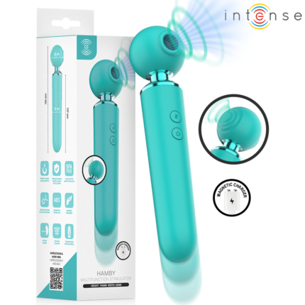 INTENSE - HAMBY MULTIFUNCTION SUCTION AND VIBRATION STIMULATOR - sexbliss - Foto 1