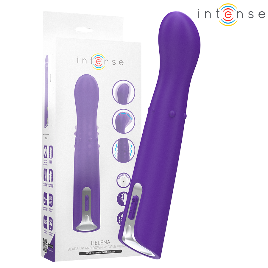 INTENSE - HELENA BEADS UP & DOWN WIGGLE VIBRATOR 13.5 CM - Foto 1 INTENSE - HELENA BEADS UP & DOWN WIGGLE VIBRATOR 13.5 CM - sexbliss - Foto 1