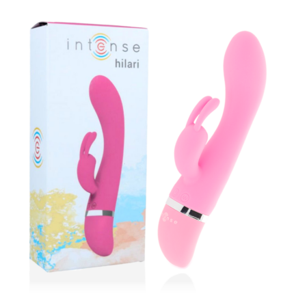 INTENSE - HILARI PINK SILICON LUXE VIBRATOR - sexbliss - Foto 1