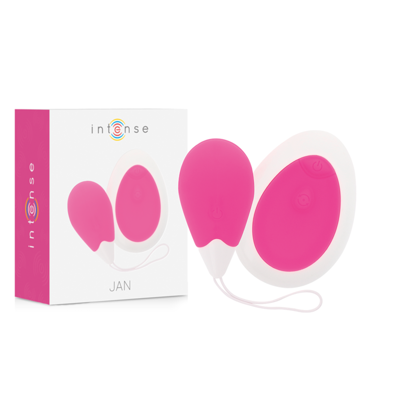 INTENSE - JAN EGG VIBRATOR REMOTE CONTROL PINK - Foto 1 INTENSE - JAN EGG VIBRATOR REMOTE CONTROL PINK - sexbliss - Foto 1