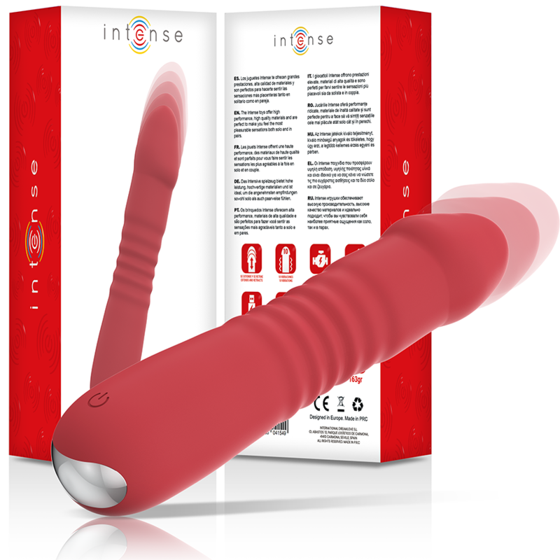 INTENSE - JUNI UP & DOWN 10 RED VIBRATIONS - Foto 1 INTENSE - JUNI UP & DOWN 10 RED VIBRATIONS - sexbliss - Foto 1