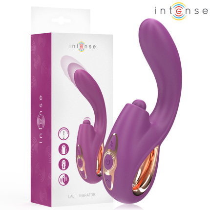 INTENSE - LALI MULTIFUNCTION G-SPOT VIBRATOR TAPPING & THRUST & VIBRATION PURPLE - sexbliss - Foto 1