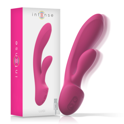 INTENSE - LUIGI RABBIT VIBRATOR PINK LIQUID SILICONE - sexbliss - Foto 1