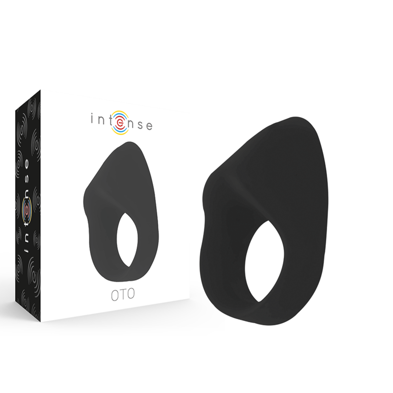 INTENSE - OTO BLACK RECHARGEABLE VIBRATOR RING - Foto 1 INTENSE - OTO BLACK RECHARGEABLE VIBRATOR RING - sexbliss - Foto 1
