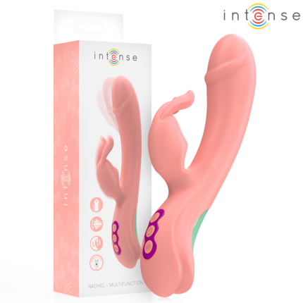 INTENSE - RACHEL RABBIT VIBRATOR 5 VIBRATIONS PINK - sexbliss - Foto 1