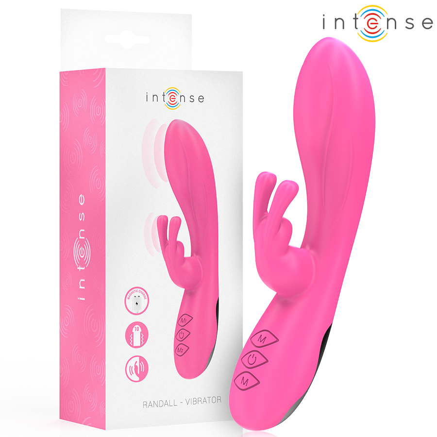 INTENSE - RANDALL RABBIT VIBRATOR 10 VIBRATIONS PINK - Foto 1 INTENSE - RANDALL RABBIT VIBRATOR 10 VIBRATIONS PINK - sexbliss - Foto 1