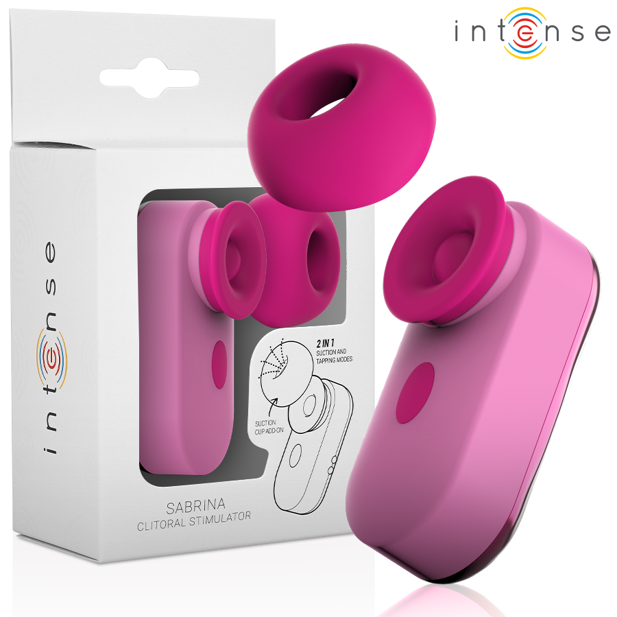 INTENSE - SABRINA CLIT STIMULATOR PINK - Foto 1 INTENSE - SABRINA CLIT STIMULATOR PINK - sexbliss - Foto 1
