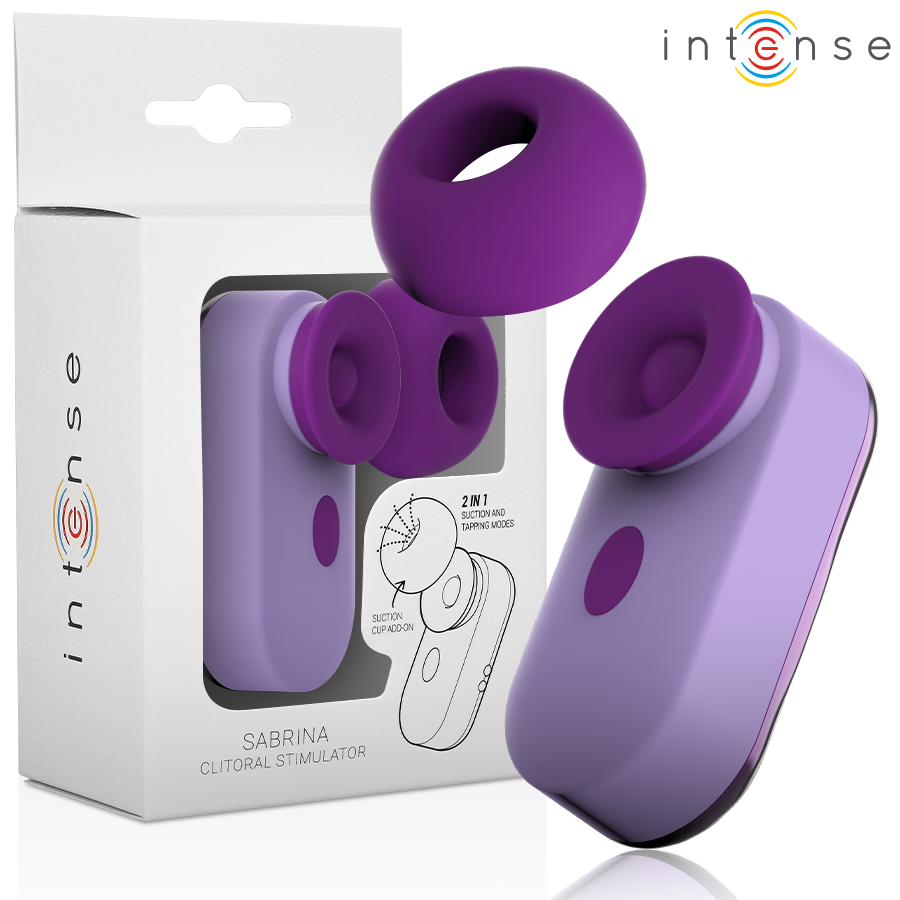 INTENSE - SABRINA CLIT STIMULATOR PURPLE - Foto 1 INTENSE - SABRINA CLIT STIMULATOR PURPLE - sexbliss - Foto 1