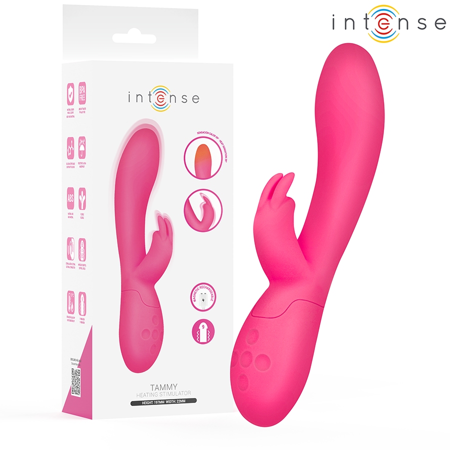 INTENSE - TAMMY RABBIT STIMULATOR WITH HEAT - Foto 1 INTENSE - TAMMY RABBIT STIMULATOR WITH HEAT - sexbliss - Foto 1