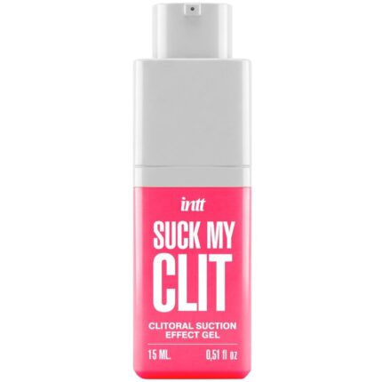 INTT - SUCK MY CLIT SUCTION EFFECT GEL WILD STRAWBERRY 15 ML - sexbliss - Foto 1