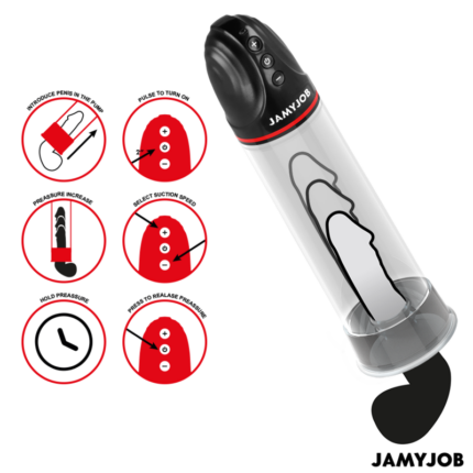 JAMYJOB - XPAND AUTOMATIC PUMP 3 SUCTION LEVELS GREY - sexbliss - Foto 1