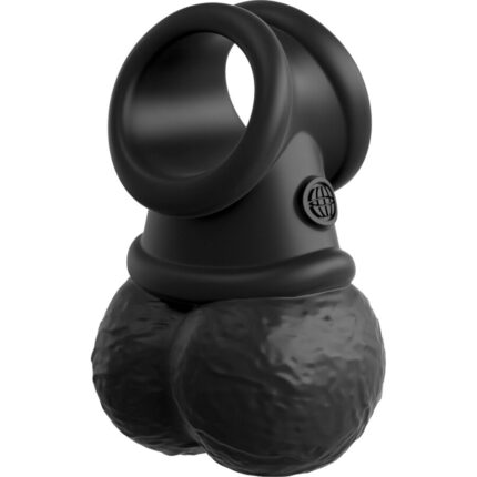 KING COCK - THE CROWN JEWELS WEIGHTED SWINGING BALLS SILICONE - sexbliss - Foto 1