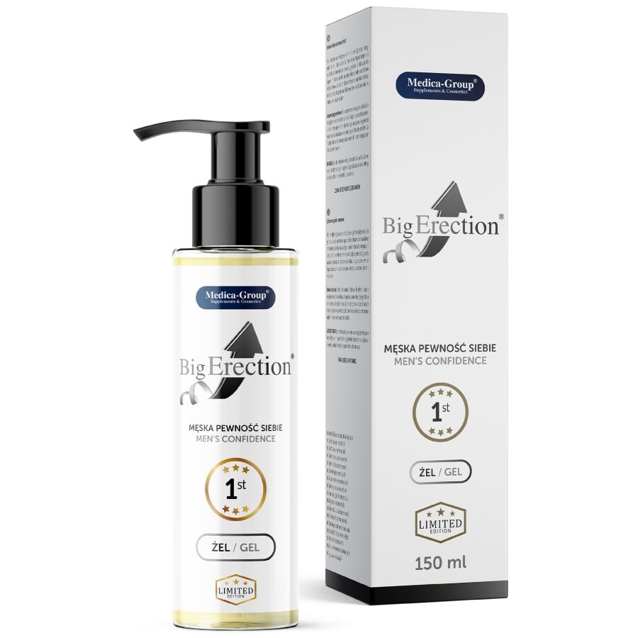 MEDICA GROUP - BIG ERECTION INTIMATE GEL FOR MEN 150 ML - Foto 1 MEDICA GROUP - BIG ERECTION INTIMATE GEL FOR MEN 150 ML - sexbliss - Foto 1