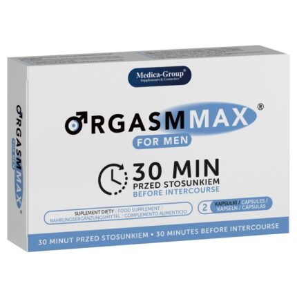 MEDICA GROUP - ORGASM MAX FOR MEN 2 CAPSULES - sexbliss - Foto 1