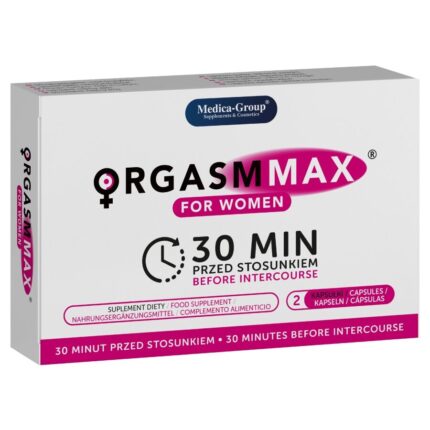 MEDICA GROUP - ORGASM MAX FOR WOMEN 2 CAPSULES - sexbliss - Foto 1