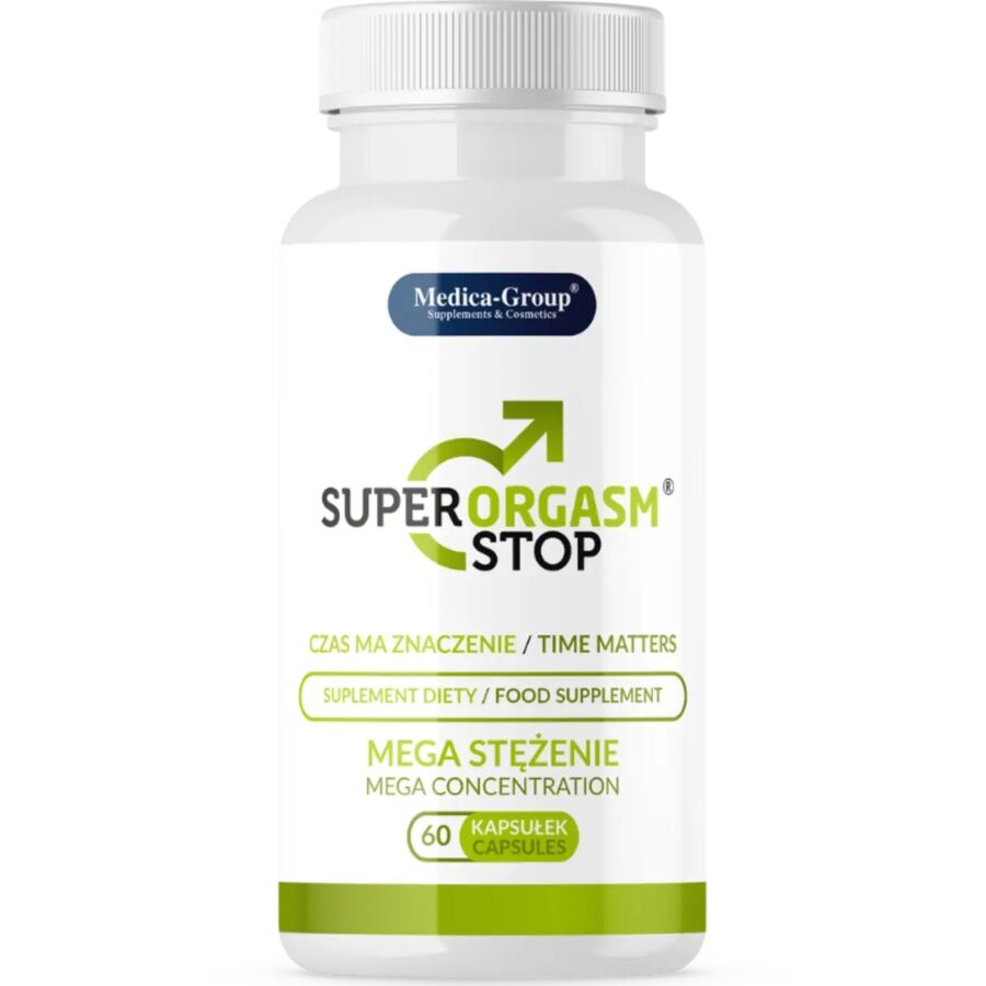MEDICA GROUP - SUPER ORGASM STOP DELAY FOR MEN 60 CAPSULES - Foto 1 MEDICA GROUP - SUPER ORGASM STOP DELAY FOR MEN 60 CAPSULES - sexbliss - Foto 1
