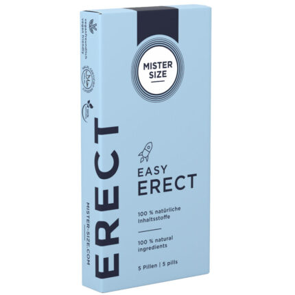 MISTER SIZE - EASY ERECT 5 PILLS - sexbliss - Foto 1