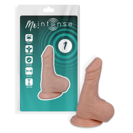 MR INTENSE - 1 REALISTIC COCK 14.6 CM -O- 3.5 CM - sexbliss - Foto 1