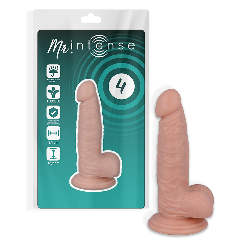 MR INTENSE - 4 REALISTIC COCK 16.2 CM -O- 3.1 CM - Foto 1 MR INTENSE - 4 REALISTIC COCK 16.2 CM -O- 3.1 CM - sexbliss - Foto 1