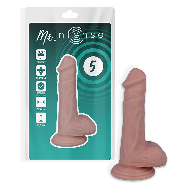MR INTENSE - 5 REALISTIC COCK 16.5 CM -O- 3.5 CM - Foto 1 MR INTENSE - 5 REALISTIC COCK 16.5 CM -O- 3.5 CM - sexbliss - Foto 1