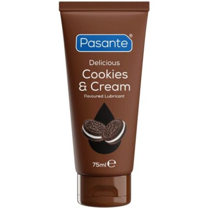 PASANTE - LUBRICANT WATER BASED COOKIES & CREAM 75 ML - sexbliss - Foto 1