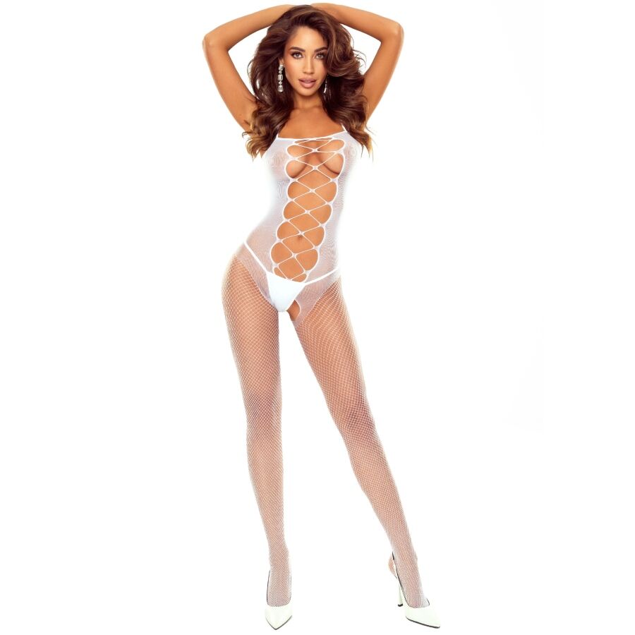 PASSION - BS124 WHITE LACED BODYSTOCKING - Foto 1 PASSION - BS124 WHITE LACED BODYSTOCKING - sexbliss - Foto 1