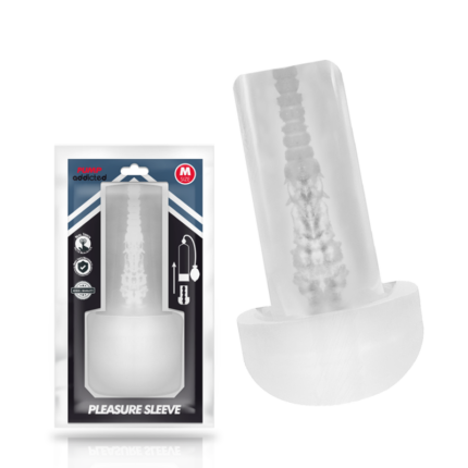PUMP ADDICTED - PLEASURE SLEEVE MASTUBADOR SIZE M - sexbliss - Foto 1