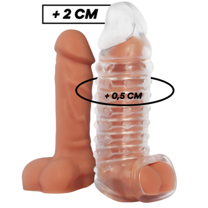 VIRILXL - PENIS EXTENSION AND SHEATH V11 TRANSPARENT - sexbliss - Foto 1