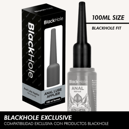 BLACK HOLE - ANAL LUBE APPLIER  L SIZE 100 ML - sexbliss - Foto 1