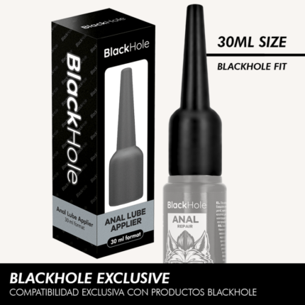 BLACK HOLE - ANAL LUBE APPLIER S SIZE 30 ML - sexbliss - Foto 1