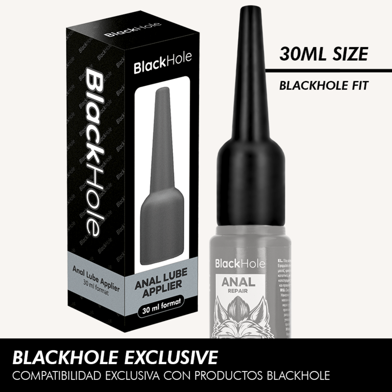 BLACK HOLE - ANAL LUBE APPLIER S SIZE 30 ML - Foto 1 BLACK HOLE - ANAL LUBE APPLIER S SIZE 30 ML - sexbliss - Foto 1