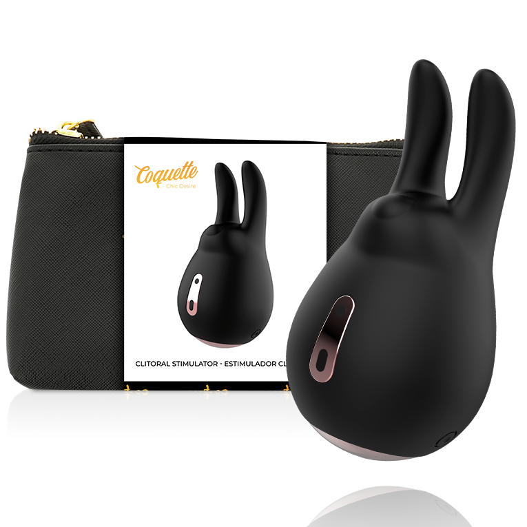 COQUETTE CHIC DESIRE - CLITORIAL STIMULATOR BLACK / GOLD - Foto 1 COQUETTE CHIC DESIRE - CLITORIAL STIMULATOR BLACK / GOLD - sexbliss - Foto 1
