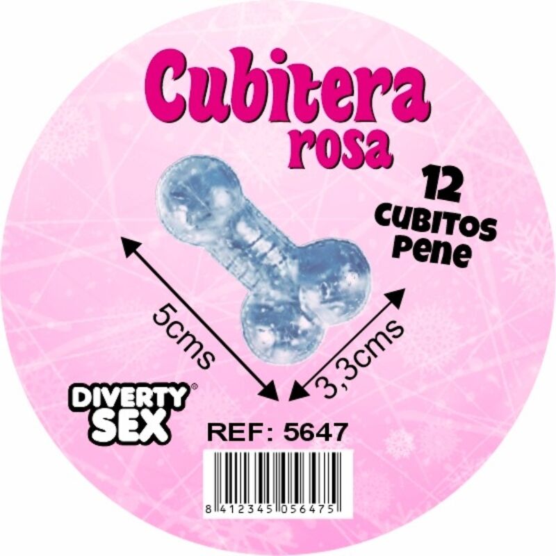 DIABLO PICANTE - 12 PENISES HARD SILICONE HANGING ICE BUCKET PINK - Foto 1 DIABLO PICANTE - 12 PENISES HARD SILICONE HANGING ICE BUCKET PINK - sexbliss - Foto 1
