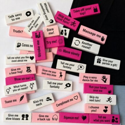 DIABLO PICANTE - BAG OF 16 LOVE BLOCKS - ENGLISH VERSION - sexbliss - Foto 1