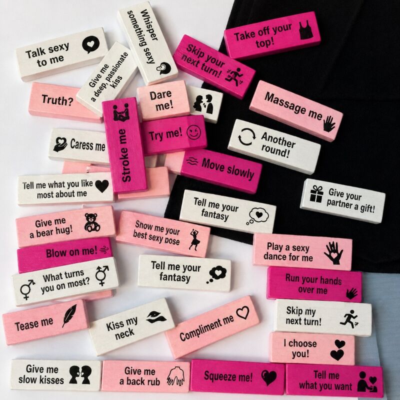 DIABLO PICANTE - BAG OF 16 LOVE BLOCKS - ENGLISH VERSION - Foto 1 DIABLO PICANTE - BAG OF 16 LOVE BLOCKS - ENGLISH VERSION - sexbliss - Foto 1