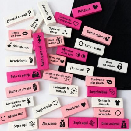 DIABLO PICANTE - BAG OF 16 LOVE BLOCKS - SPANISH VERSION - sexbliss - Foto 1