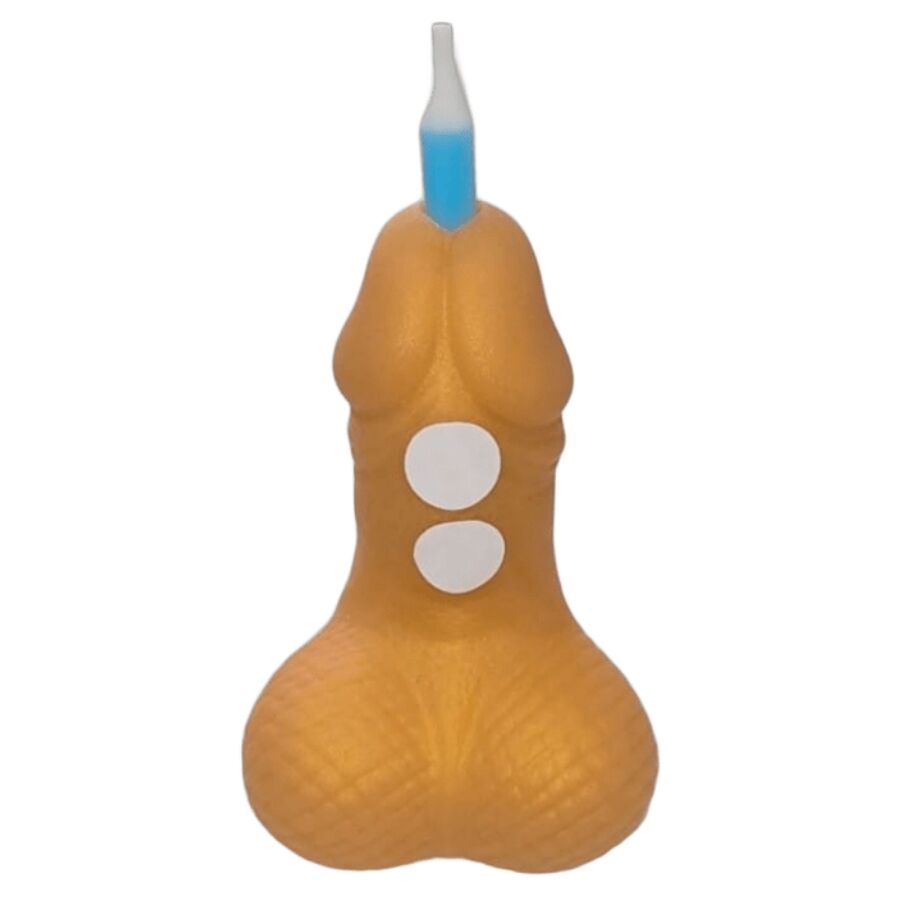 DIABLO PICANTE - PENIS BIRTHDAY NUMBER CANDLE GOLDEN - Foto 1 DIABLO PICANTE - PENIS BIRTHDAY NUMBER CANDLE GOLDEN - sexbliss - Foto 1