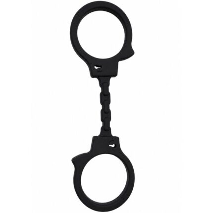 DIABLO PICANTE - SILICONE HANDCUFFS BLACK - sexbliss - Foto 1