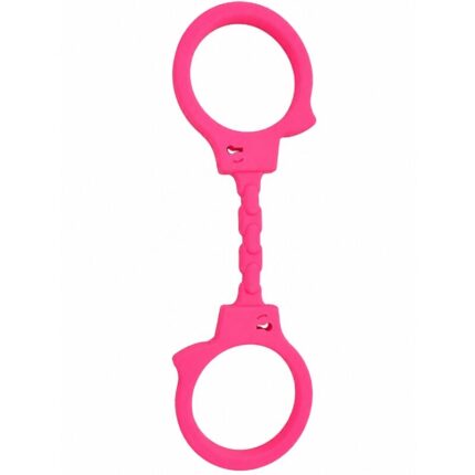 DIABLO PICANTE - SILICONE HANDCUFFS PINK - sexbliss - Foto 1