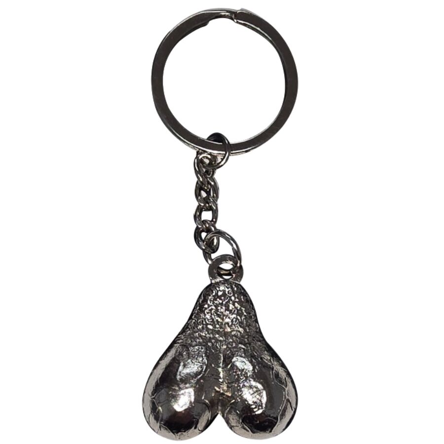 DIABLO PICANTE - SILVER EGGS METAL KEYCHAIN - Foto 1 DIABLO PICANTE - SILVER EGGS METAL KEYCHAIN - sexbliss - Foto 1