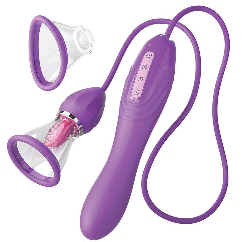 FANTASY FOR HER - ULTIMATE PLEASURE MAX SUCTION HOSE WITH STIMULATING TONGUE PURPLE - Foto 1 FANTASY FOR HER - ULTIMATE PLEASURE MAX SUCTION HOSE WITH STIMULATING TONGUE PURPLE - sexbliss - Foto 1