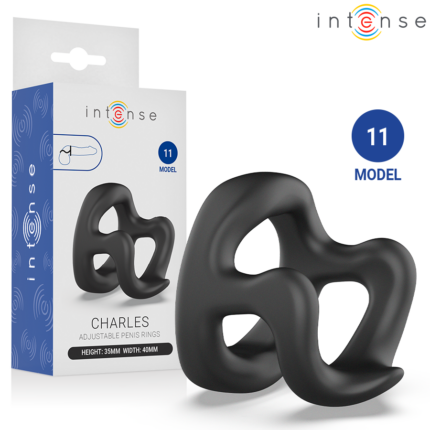 INTENSE - CHARLES ADJUSTABLE PENIS RING MODEL 11 - sexbliss - Foto 1