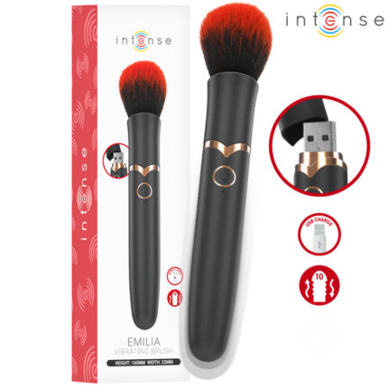 INTENSE - EMILIA VIBRATING BRUSH 10 VIBRATIONS 16 CM - sexbliss - Foto 1