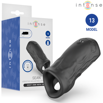 INTENSE - SEAN VIBRATING ADJUSTABLE PENIS RING MODEL 13 - sexbliss - Foto 1