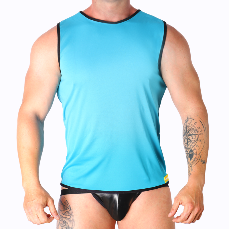 MACHO - BLUE T-SHIRT S/M - Foto 1 MACHO - BLUE T-SHIRT S/M - sexbliss - Foto 1