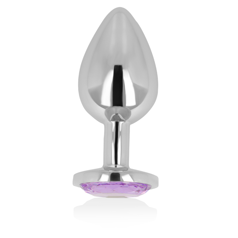 OHMAMA - ANAL PLUG WITH VIOLET CRYSTAL 8 CM - Foto 1 OHMAMA - ANAL PLUG WITH VIOLET CRYSTAL 8 CM - sexbliss - Foto 1